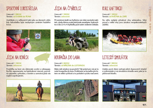 Katalog HOTROCK 2019 strana 9 - zážitky a kurzy