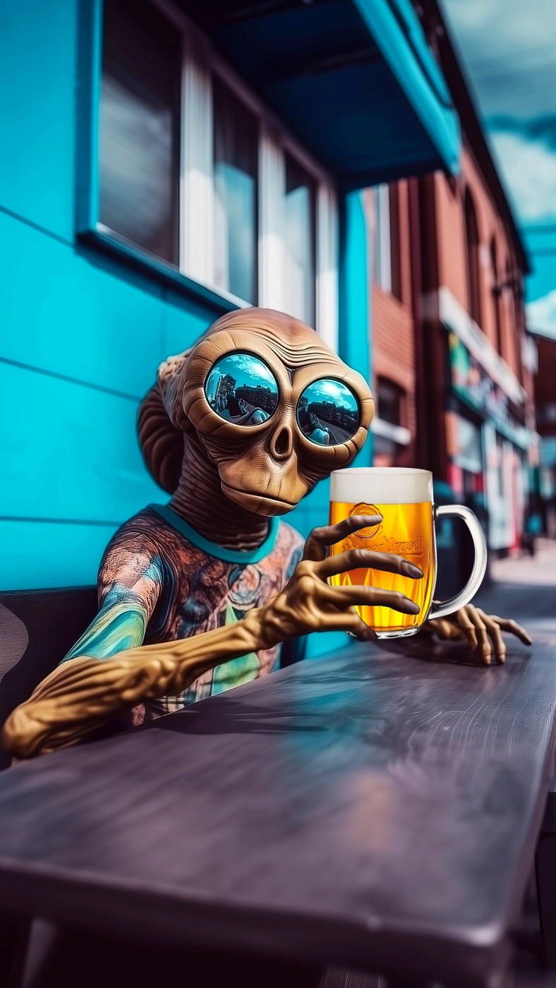 Plzeň – kde i E.T. chodí na pivo Tým objevuje mimozemskou stopu v historickém centru Plzně