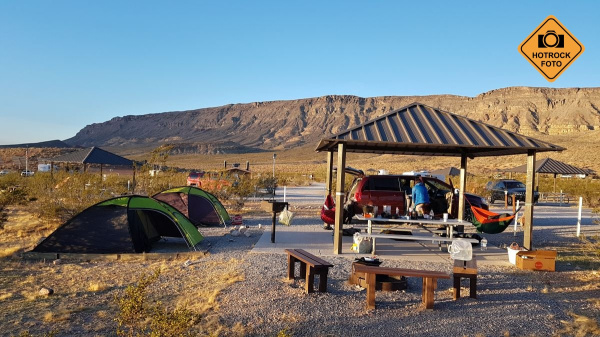Jsme ubytovaní v Red Rock Canyon Campground. Foto: HOTROCK.cz Jsme ubytovaní v Red Rock Canyon Campground. Foto: HOTROCK.cz