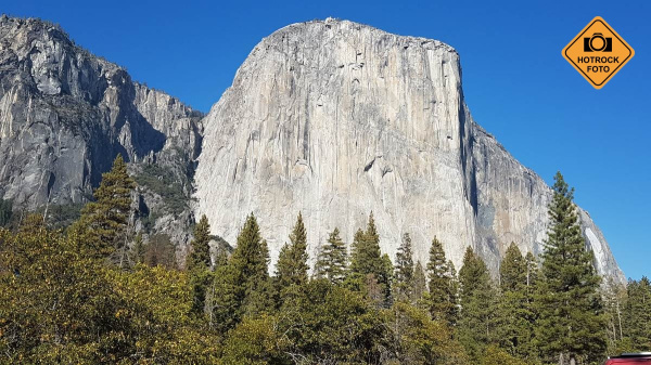 El Capitan v Yosemitském národním parku. Foto: HOTROCK.cz El Capitan v Yosemitském národním parku. Foto: HOTROCK.cz
