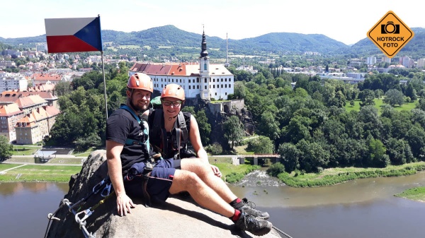 Via ferrata Pastýřská stěna v Děčíně Via ferrata Pastýřská stěna v Děčíně