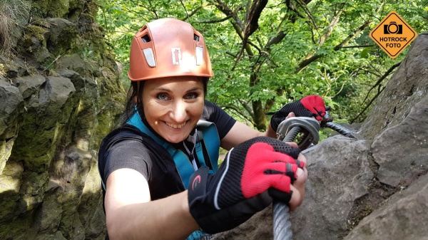 Via ferrata Slánská hora Via ferrata Slánská hora