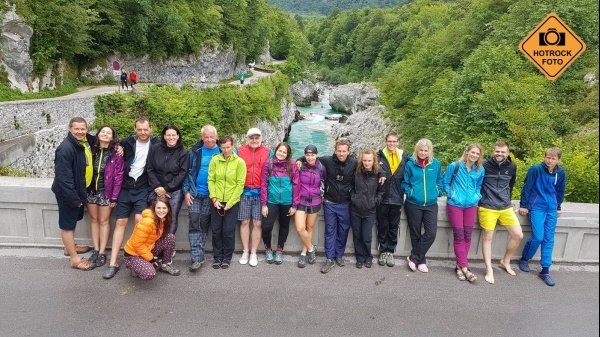 Rafting ve Slovinsku