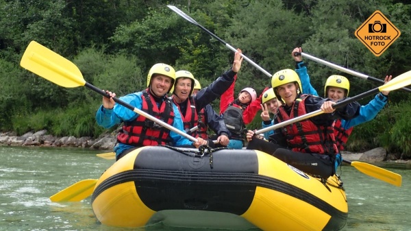V pátek nás čeká rafting ve Slovinsku - řeka Soča.
